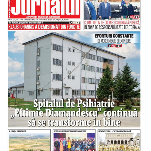 A apărut numărul 740 al Jurnalului de Ilfov