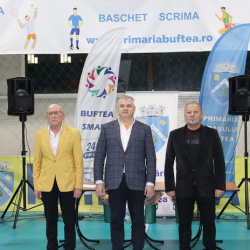 Moș Nicolae a adus cadouri pentru copiii sportivi din Buftea