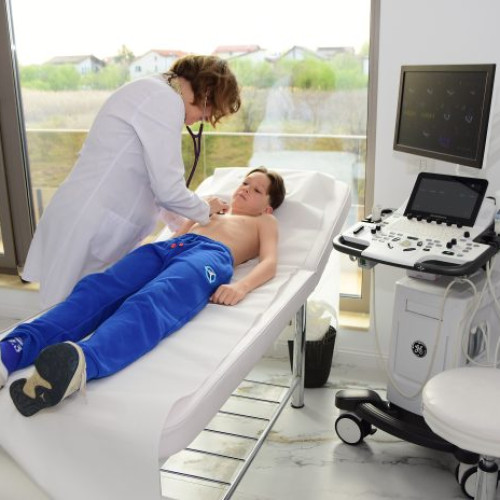 Inaugurarea Clinicii My Heart Age, dedicată sănătății copiilor sportivi