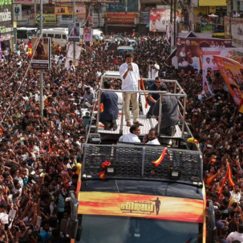 36 de morţi după busculada de la mitingul politic al actorului Vijay în India